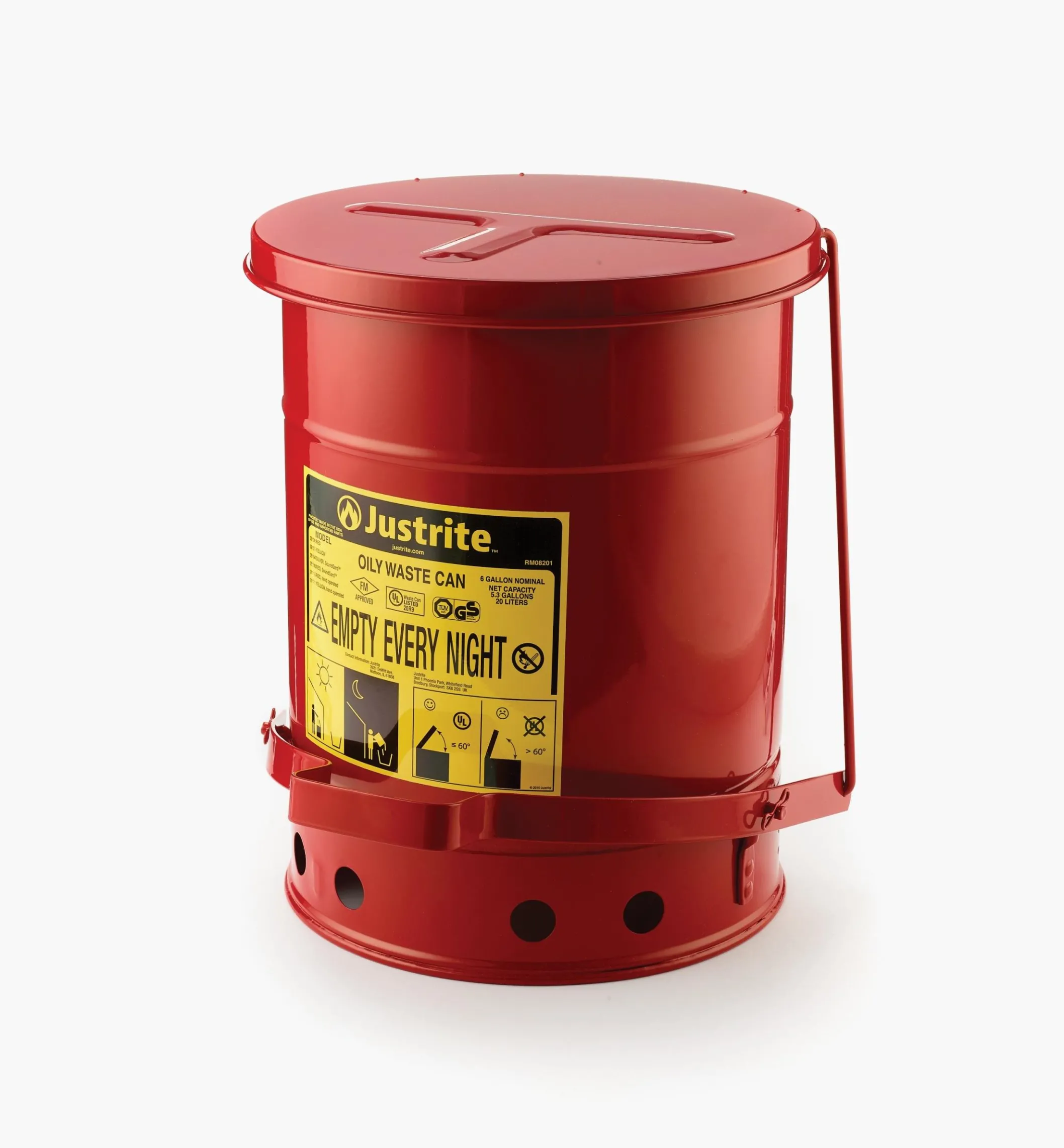 Metal Can For Flammable Waste