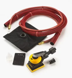 Mirka 3" × 4" Pneumatic Sander With Self-Generating Vacuum, 3mm Orbit