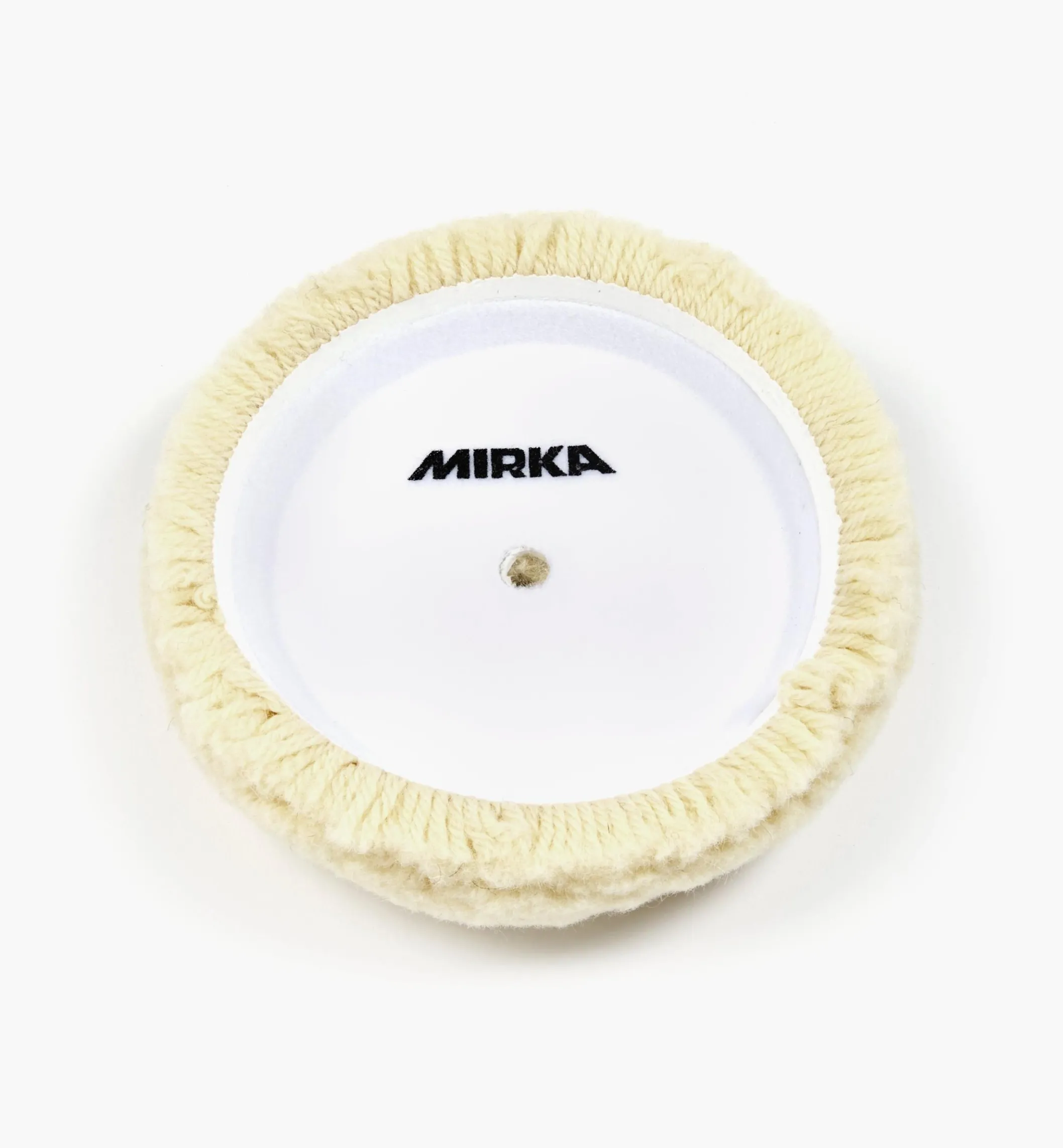 Mirka 6" × 1" Twisted Wool Pad (Cutting)