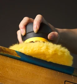 Mirka 6" Yellow Lamb's Wool Pro Pad