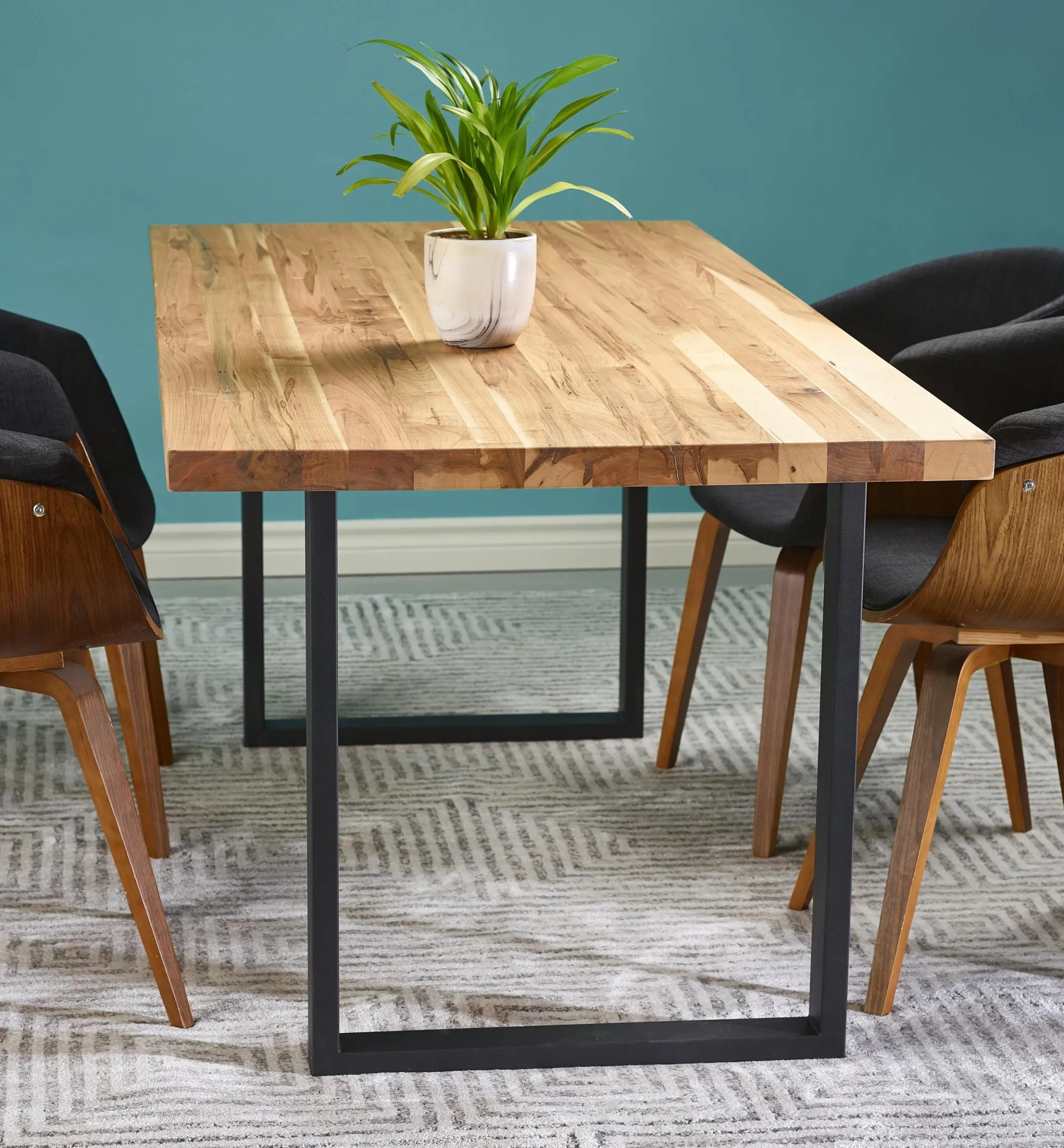 710mm Steel U-Shape Table Leg