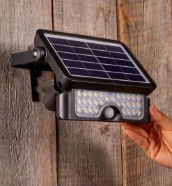 Motion-Sensing Solar LED Floodlight