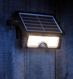 Motion-Sensing Solar LED Floodlight