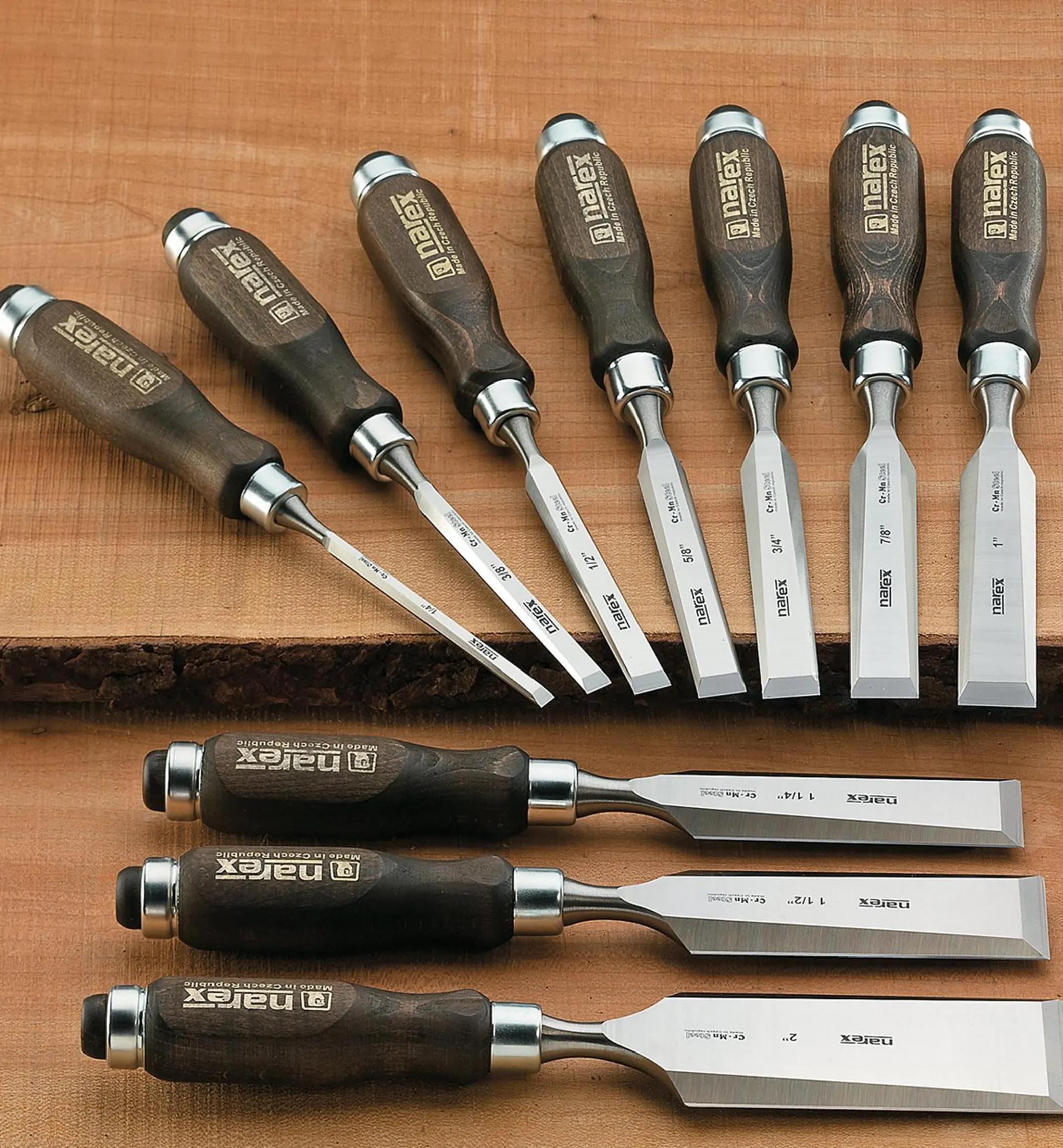 Narex Classic Bevel-Edge Chisels
