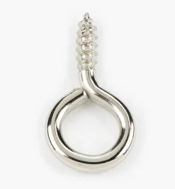 Nickel-Plated Screw Eyes