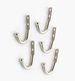 Nickel-Plated Utility Hooks