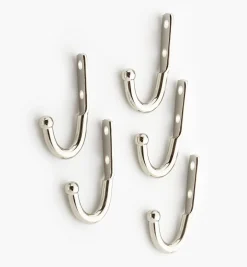 Nickel-Plated Utility Hooks