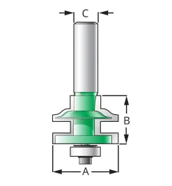 Ogee Rail & Stile Set