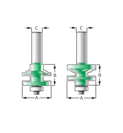 Ogee Rail & Stile Set