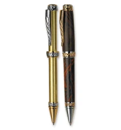 Ornate Extra-Large Twist (Cigar) Pen Hardware