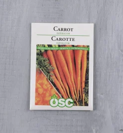 OSC Carrot Seed Packets