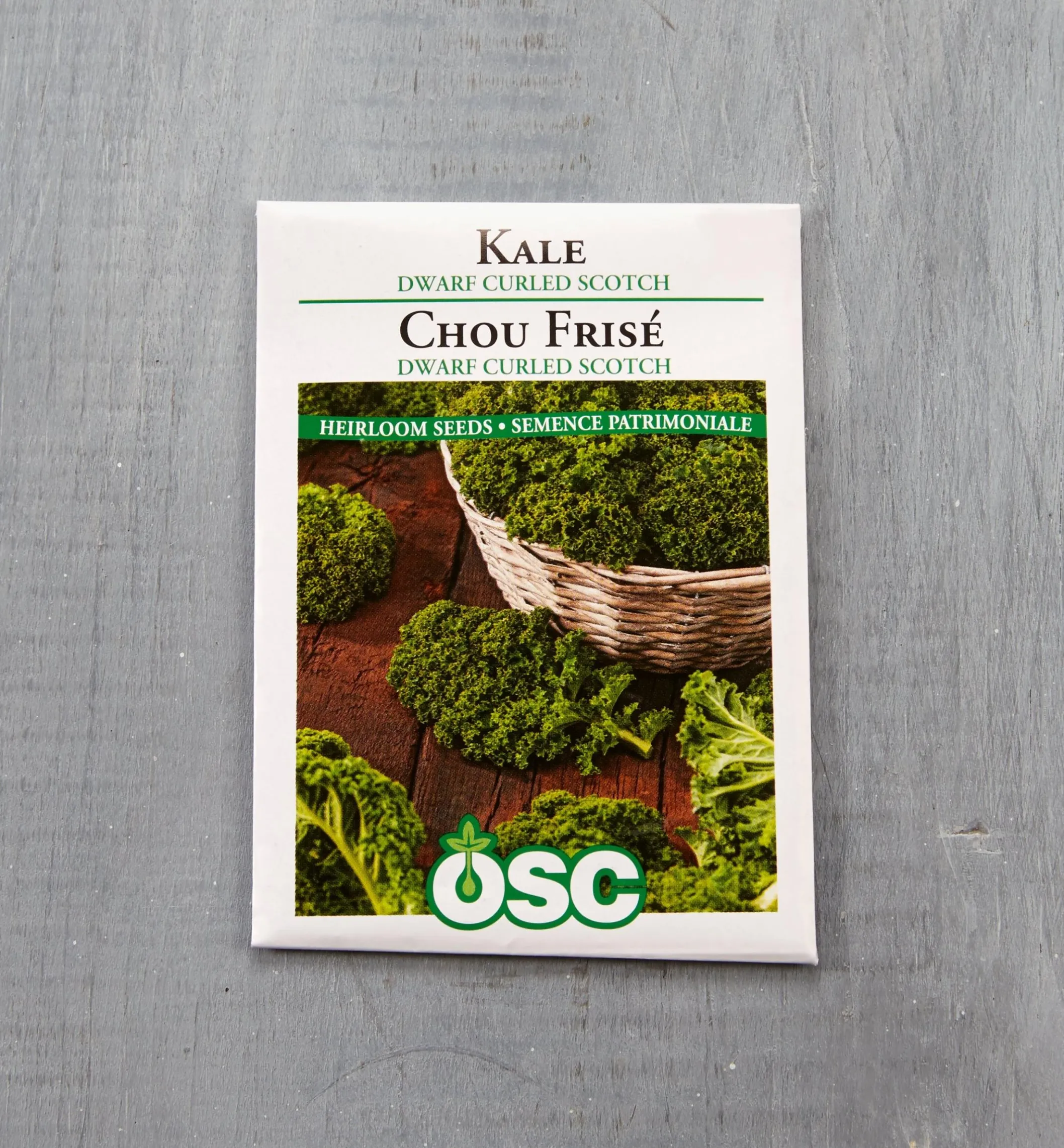 OSC Kale Seed Packet