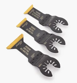 Oscillating Multi-Tool Titanium Nitride Coated Bimetal Cutters By Imperial Blades