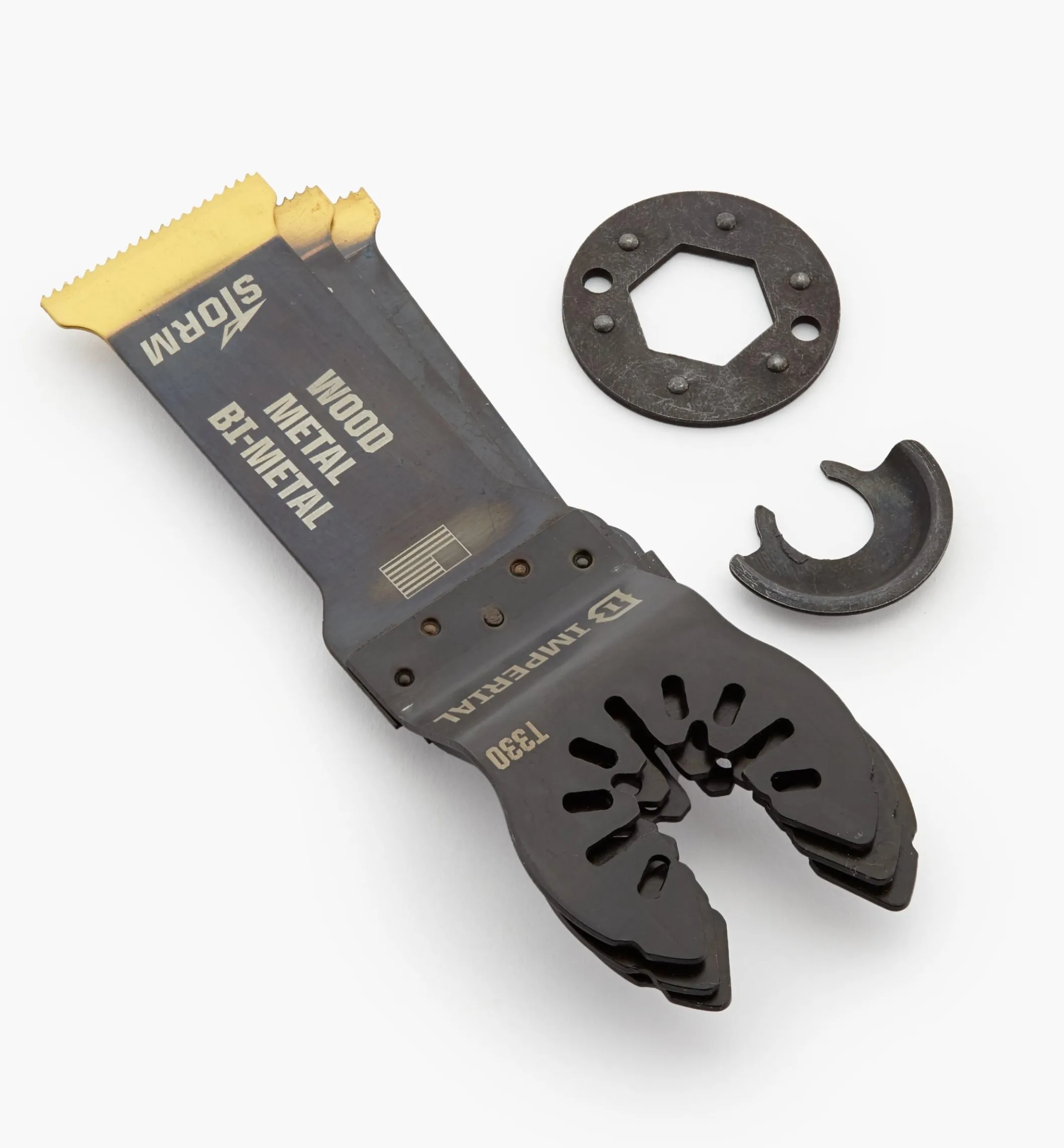 Oscillating Multi-Tool Titanium Nitride Coated Bimetal Cutters By Imperial Blades