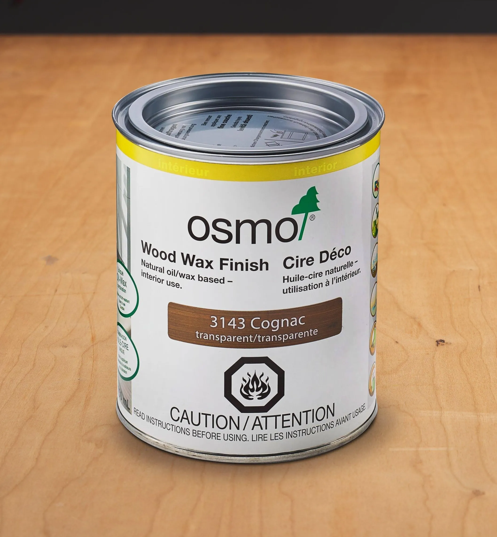 Osmo Cognac Wood Wax Finish