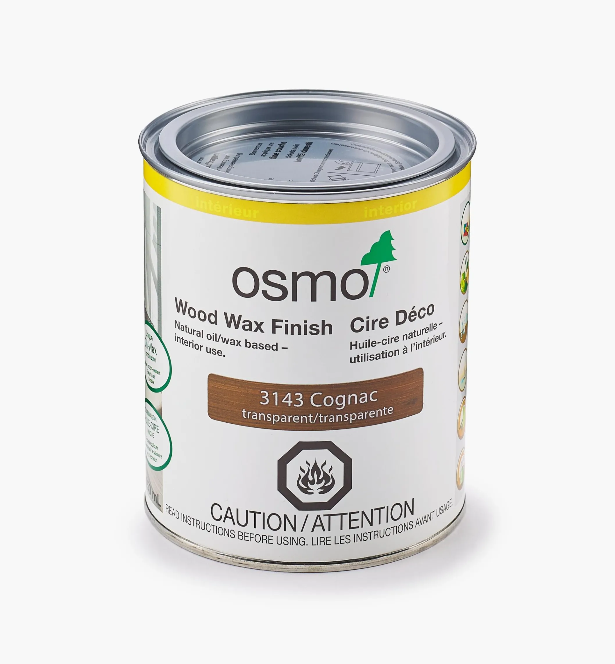 Osmo Cognac Wood Wax Finish