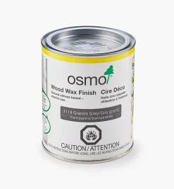 Osmo Granite Gray Wood Wax Finish