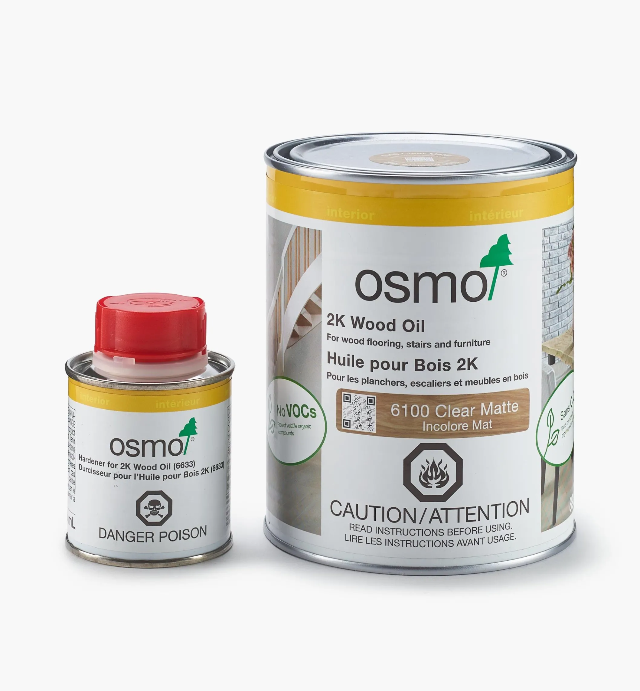 Osmo 2K Clear Wood Oil