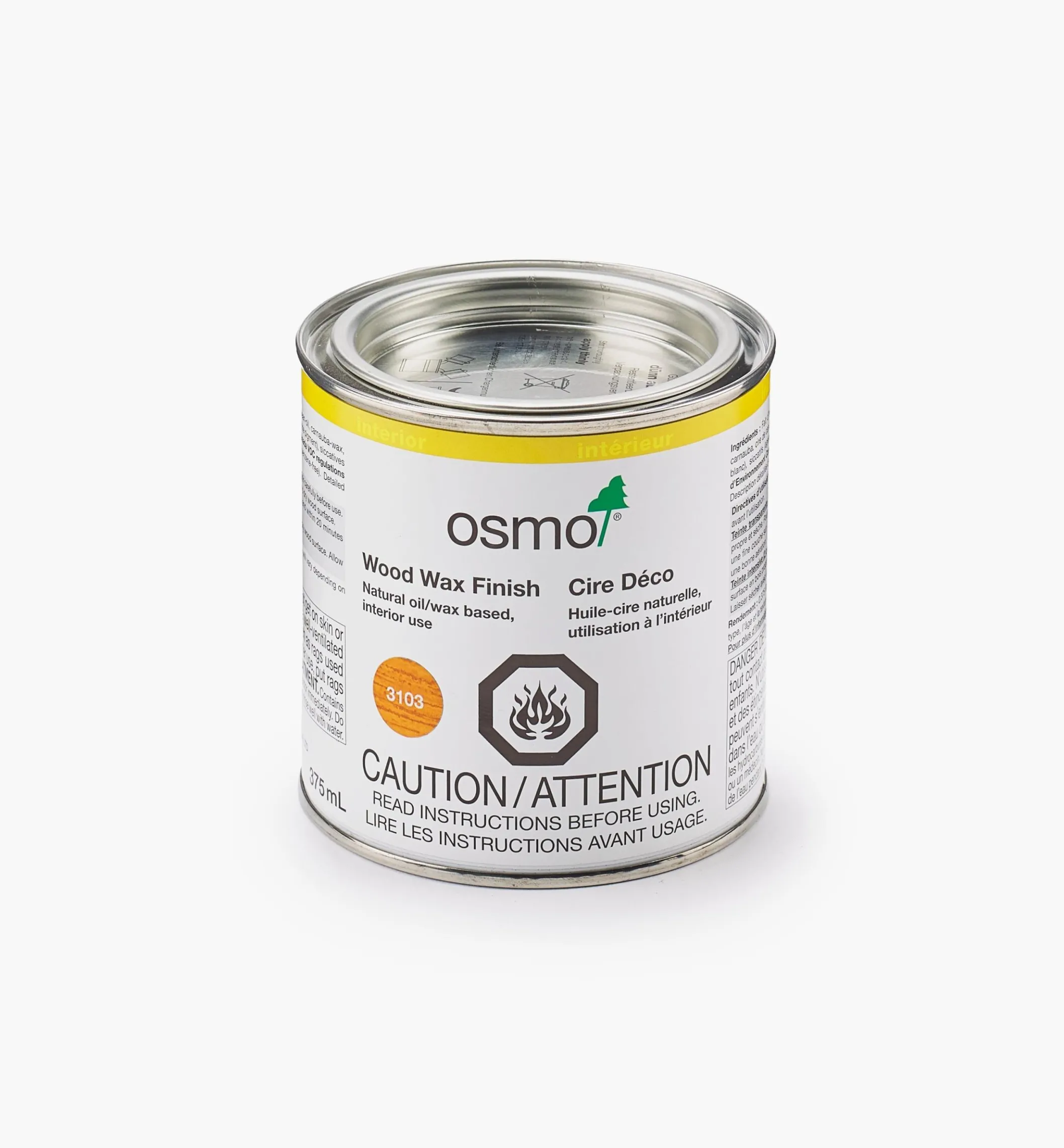 Osmo Light Oak Wood Wax Finish