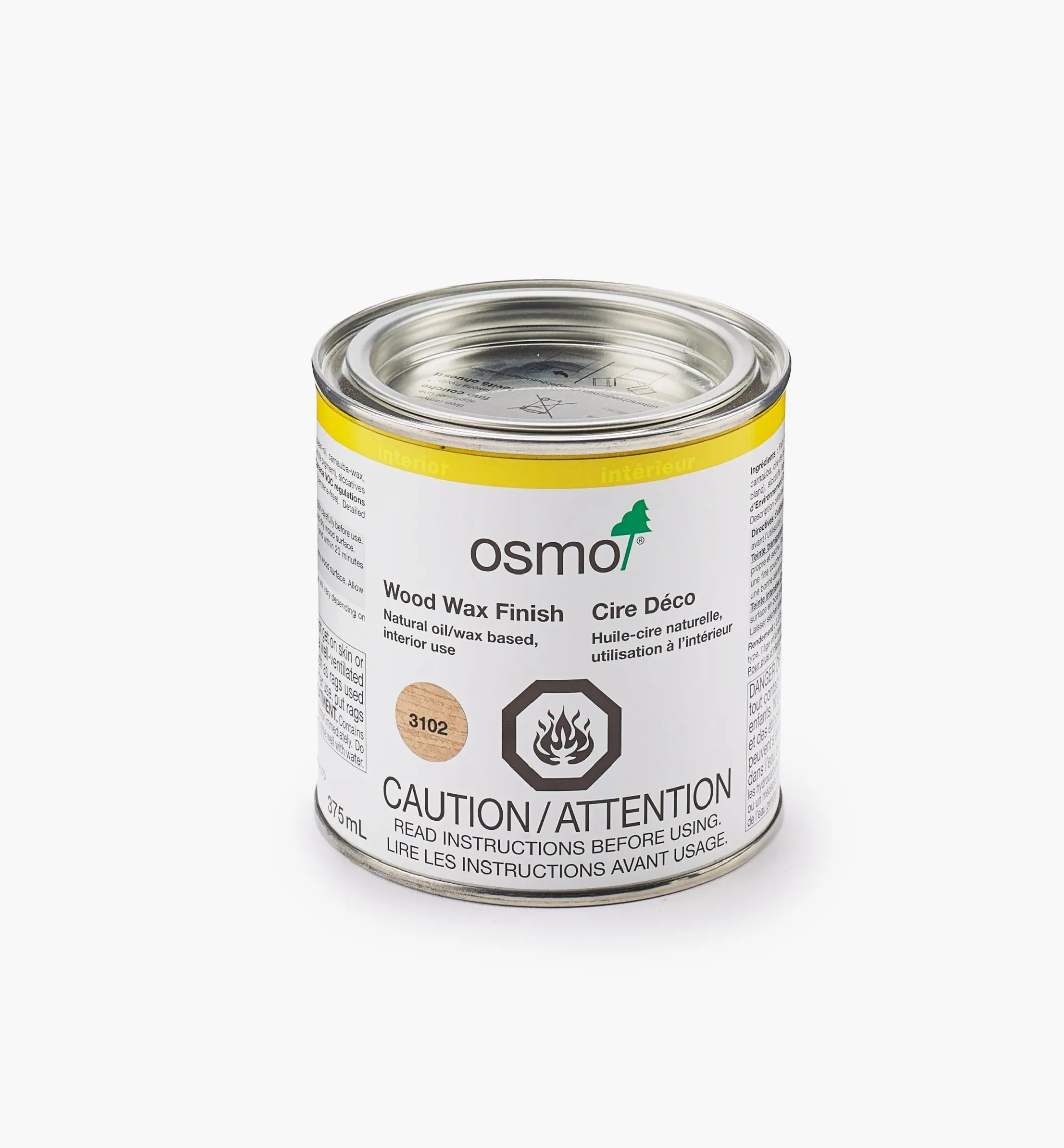 Osmo Lightly Steamed Beech Wood Wax Finish