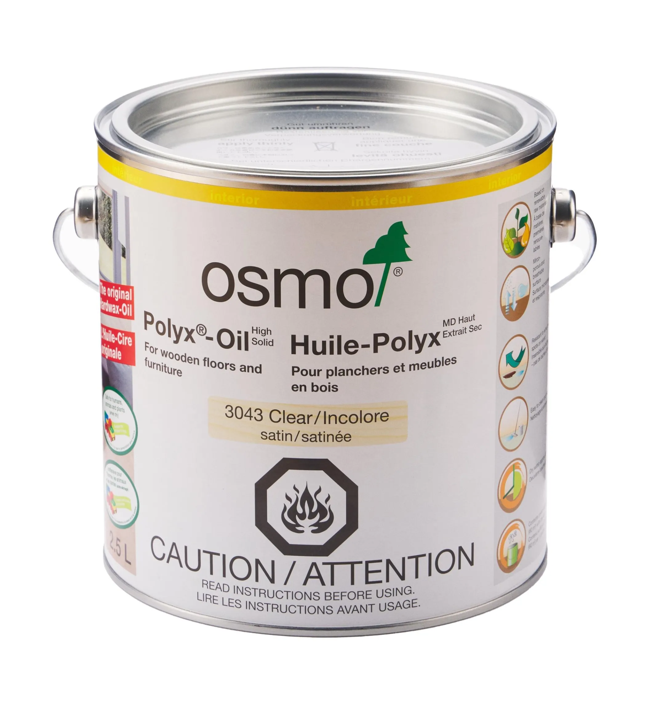 Osmo Polyx Satin Hard Wax Oil