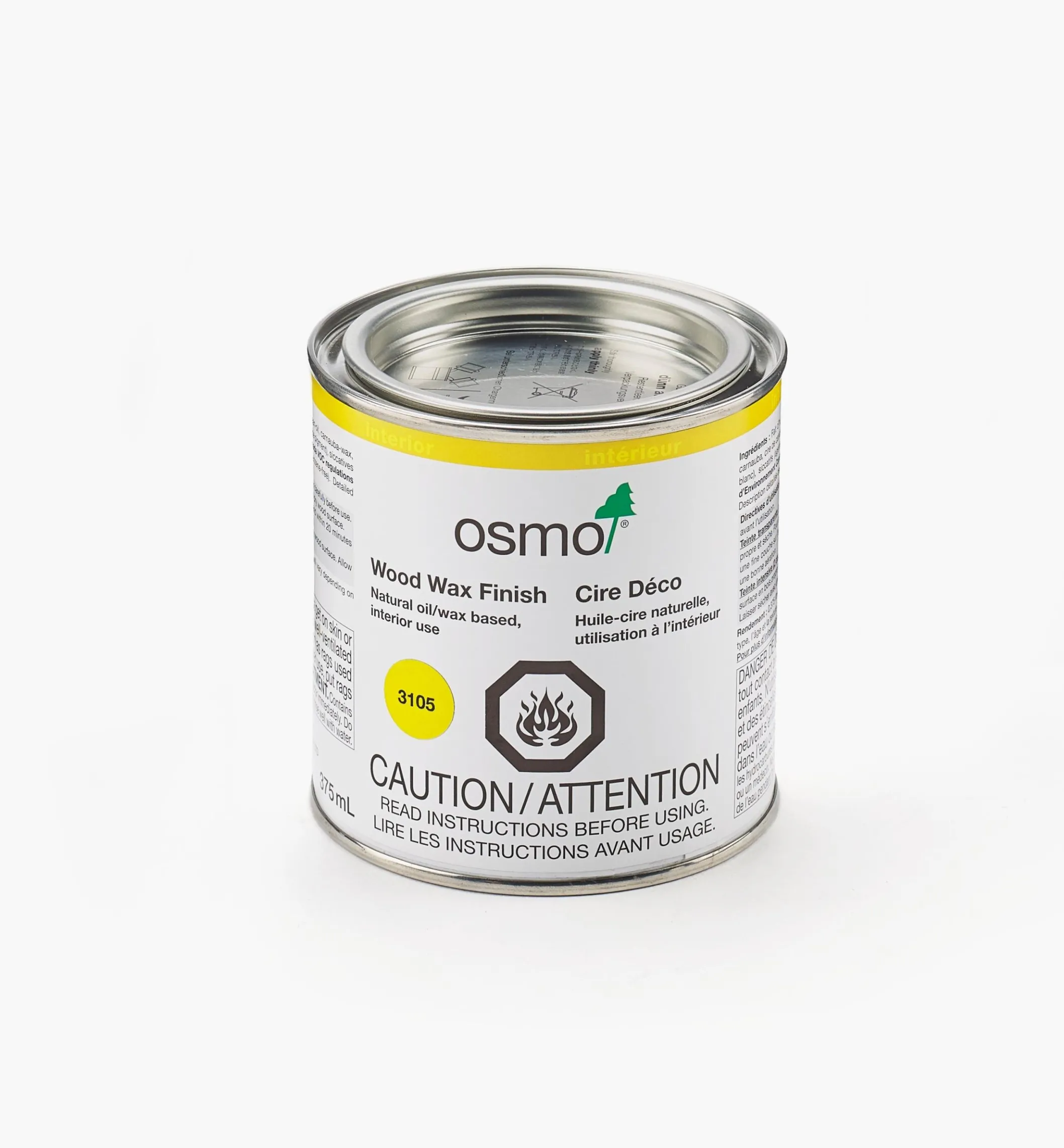 Osmo Yellow Wood Wax Intensive Finish