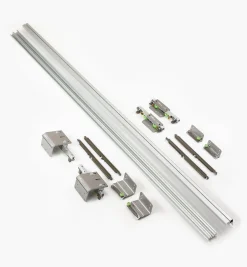 Overlay Bypass Sliding Door Hardware