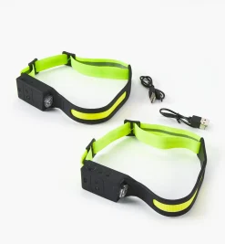 Pair Of Rechargeable COB Headlamps