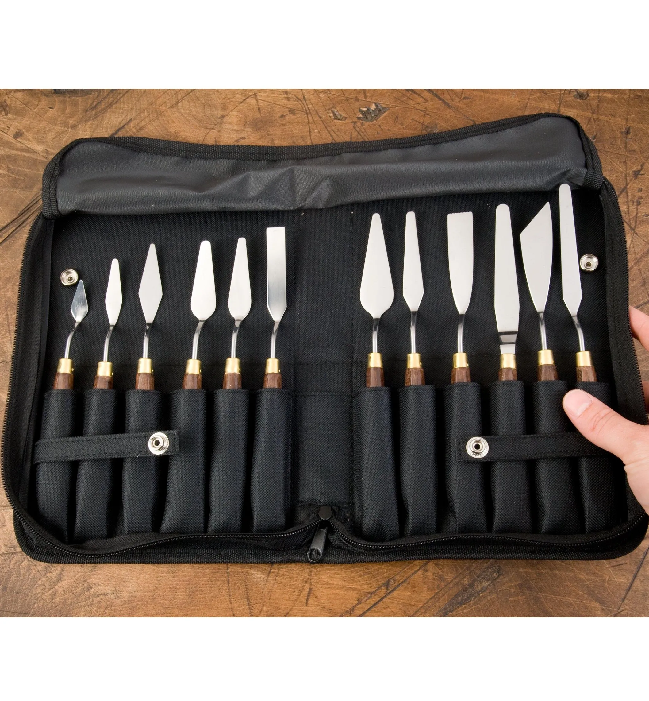 Palette Knives In Case