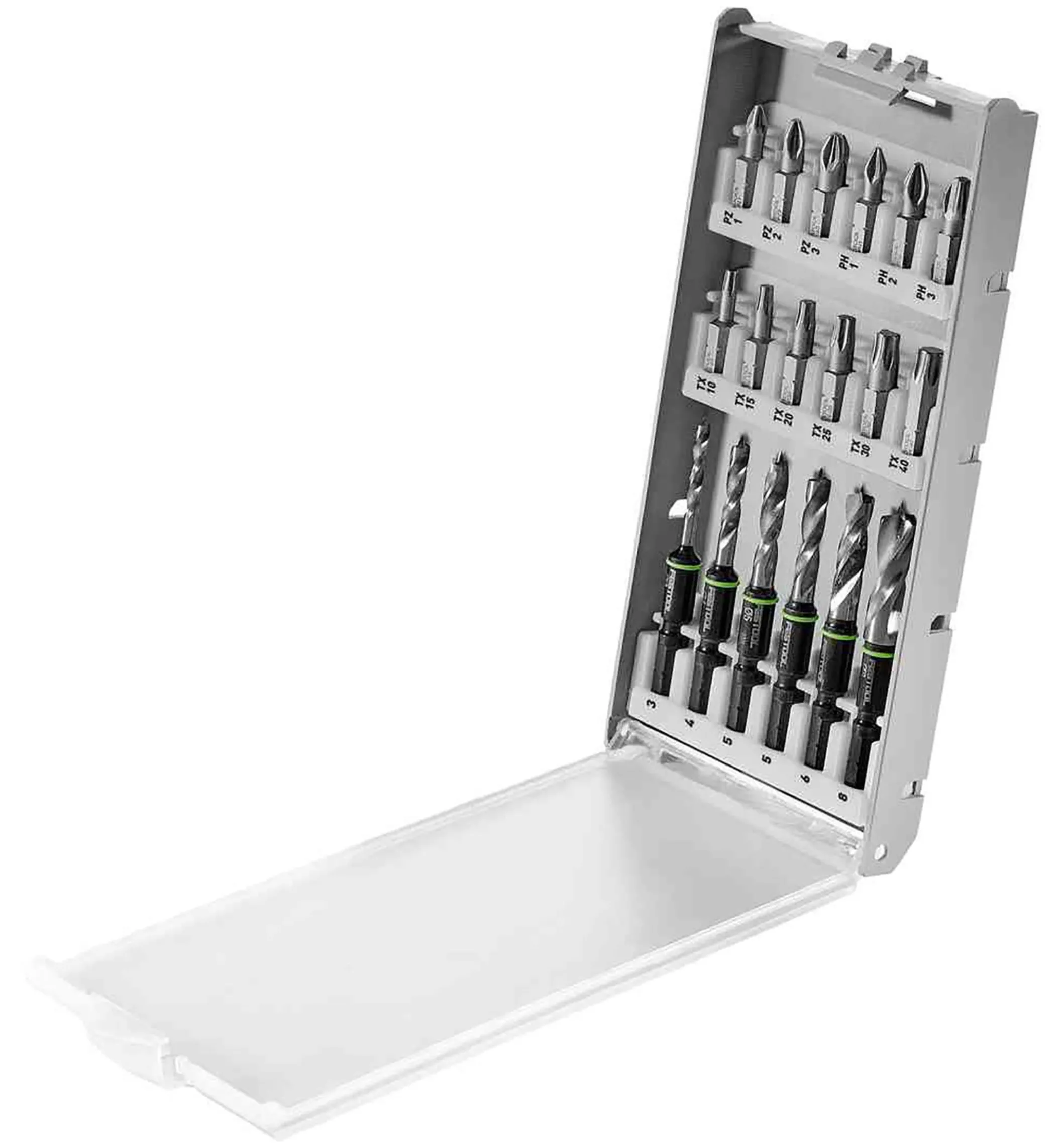 18-Pc. Festool Bit Set