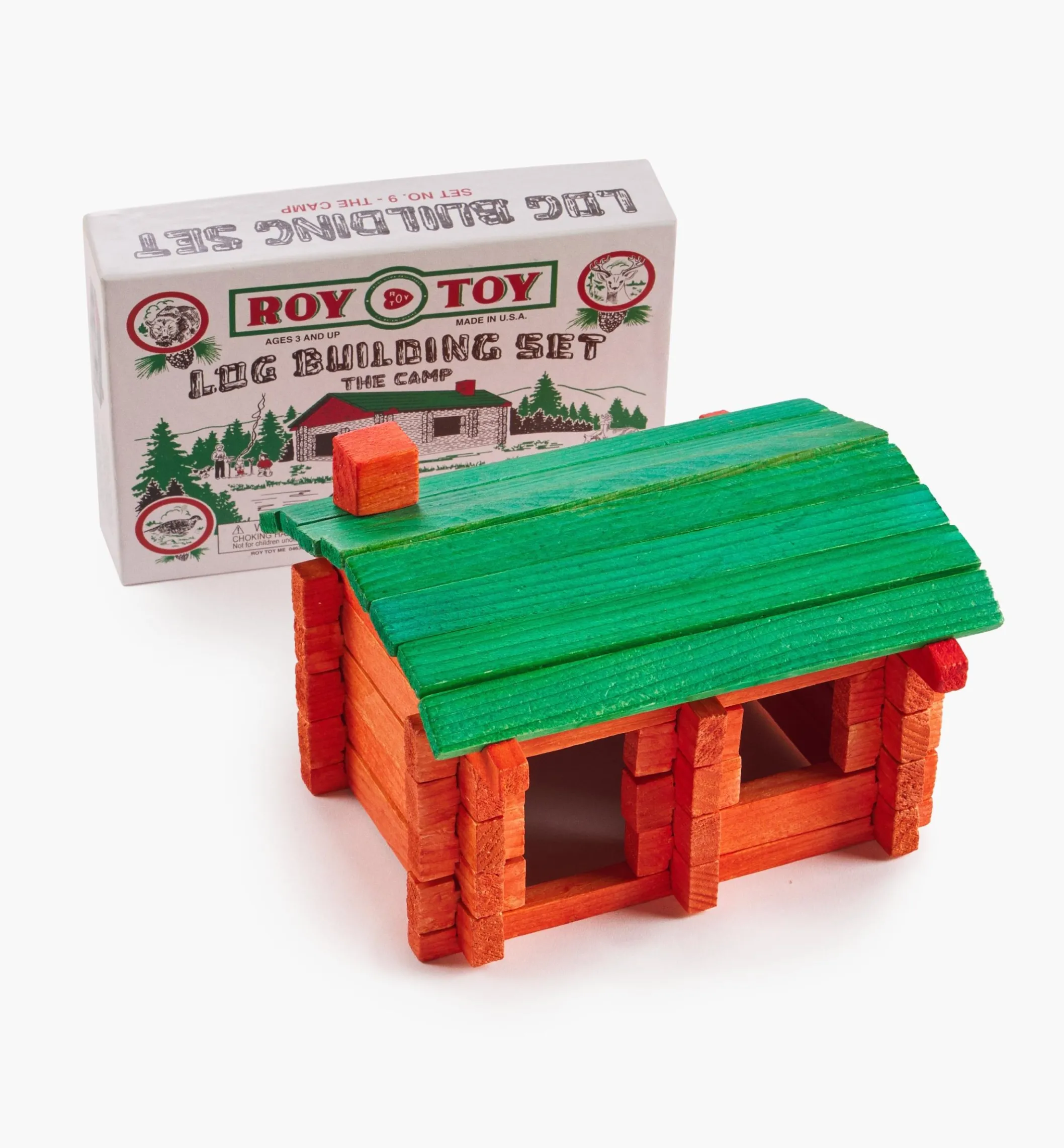 37-Pc. Log Building Set
