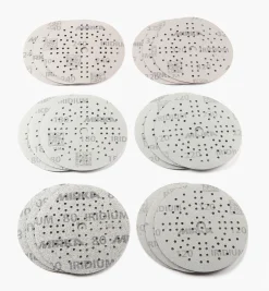 18-Pc. Sample Pack Of Mirka 5" 89-Hole Iridium Grip Discs