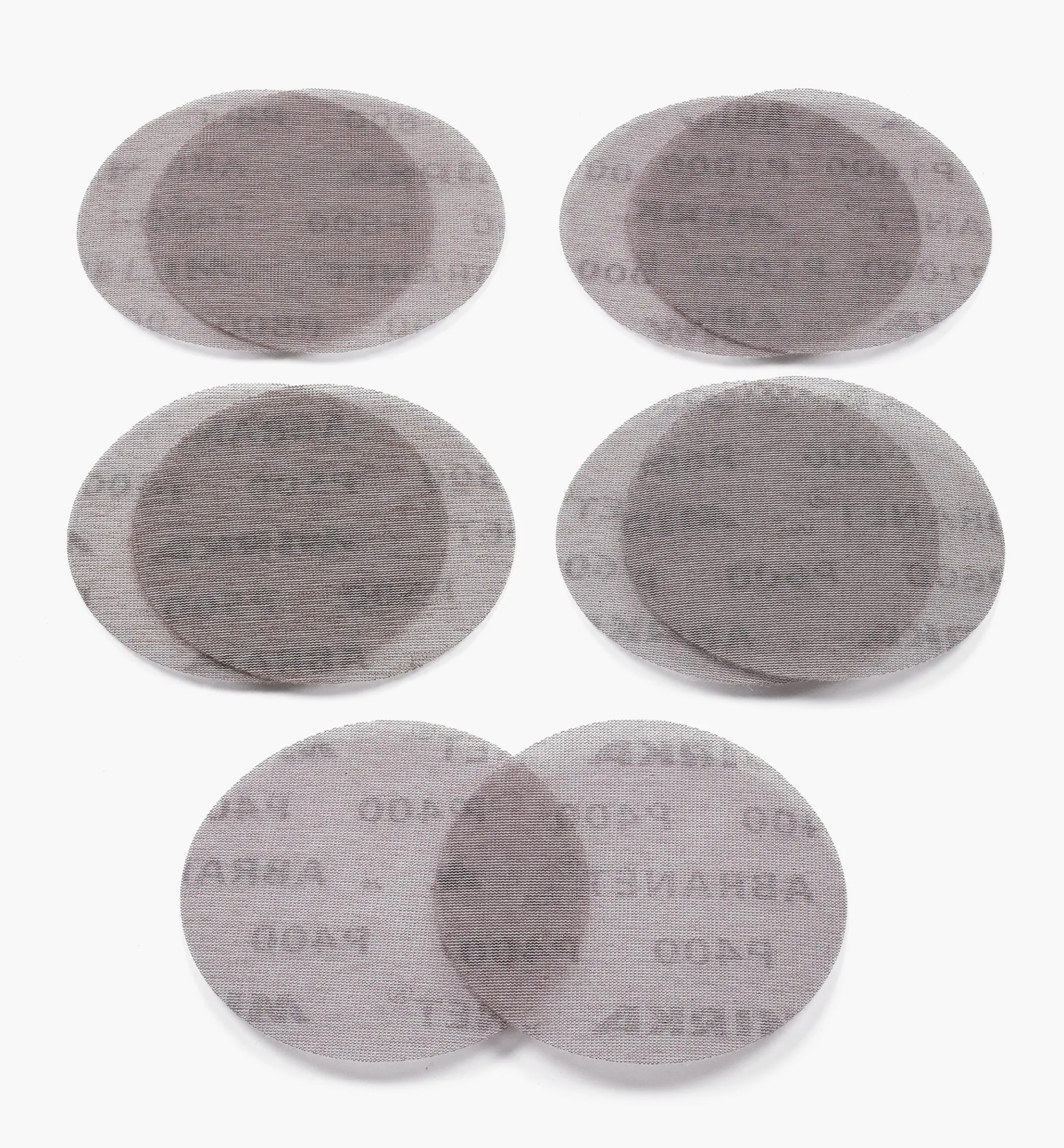 10-Pc. Sample Pack Of Mirka 5" Fine Abranet Grip Discs