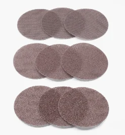 9-Pc. Sample Pack Of Mirka 5" Abranet Ace HD Grip Discs