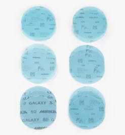 18-Pc. Sample Pack Of Mirka 5" Galaxy Grip Discs