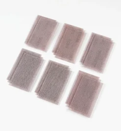 18-Pc. Sample Pack Of Mirka Abranet 2 3/4" × 5" Grip Sheets