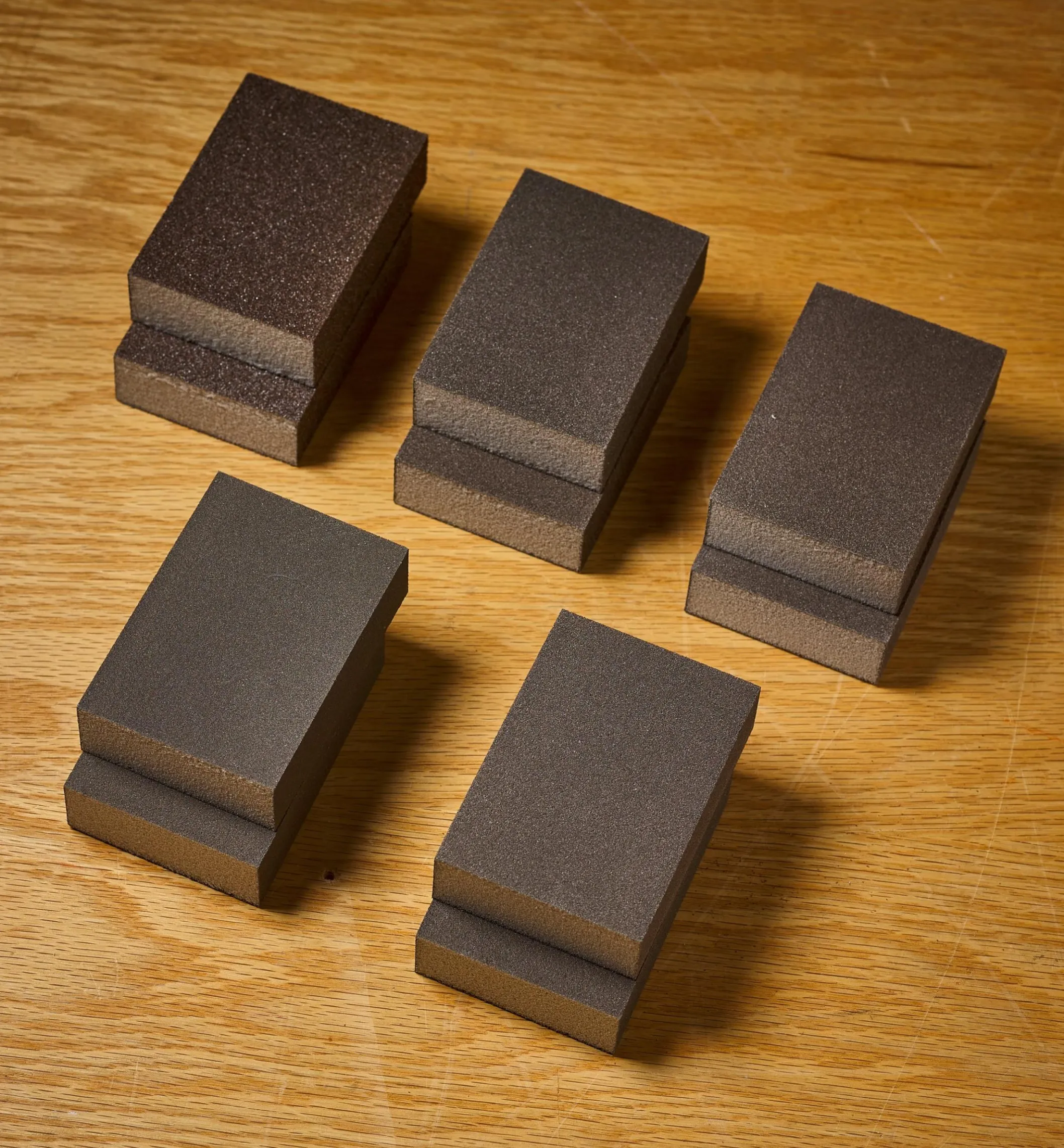 10-Pc. Sample Pack Of Mirka Four-Sided Abrasive Sponges