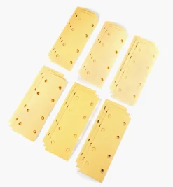 18-pc. Sample Pack Of Mirka Gold 2 3/4" × 7 3/4" Grip Sheets