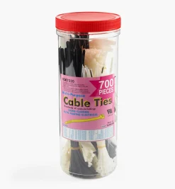 700-Piece Specialty Cable Tie Assortment