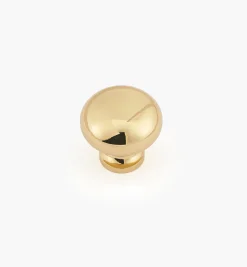 Plain Classic Brass Knobs