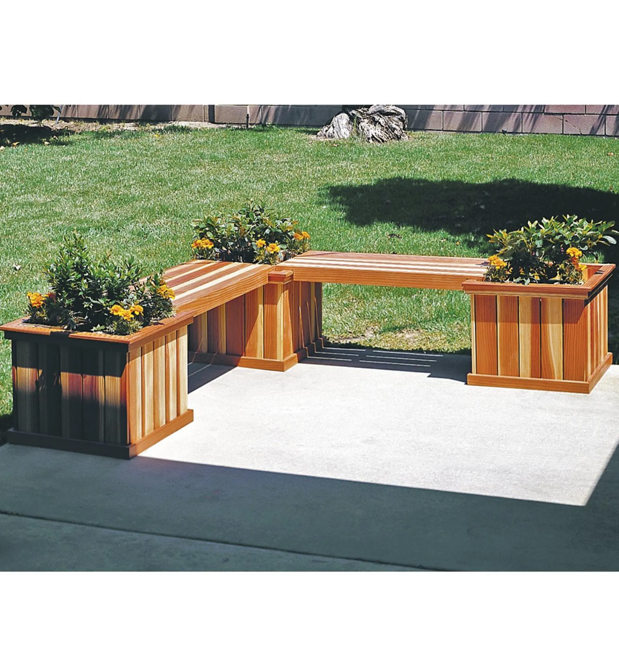 Planter Bench Plan