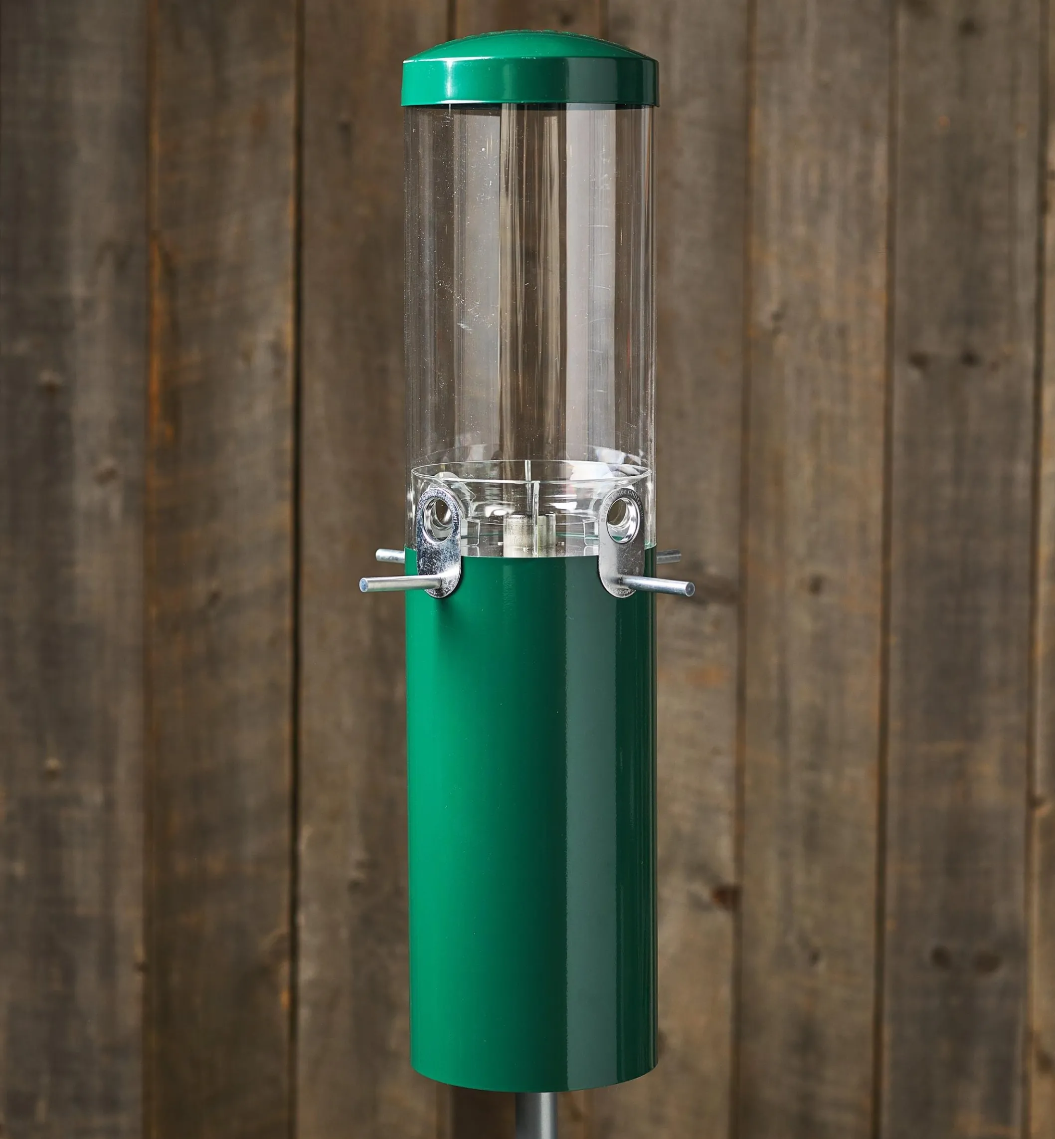 Pole-Mounted Squirrel-Proof Bird Feeder