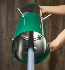 Pole-Mounted Squirrel-Proof Bird Feeder