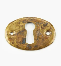 Pressed Old Brass Escutcheons