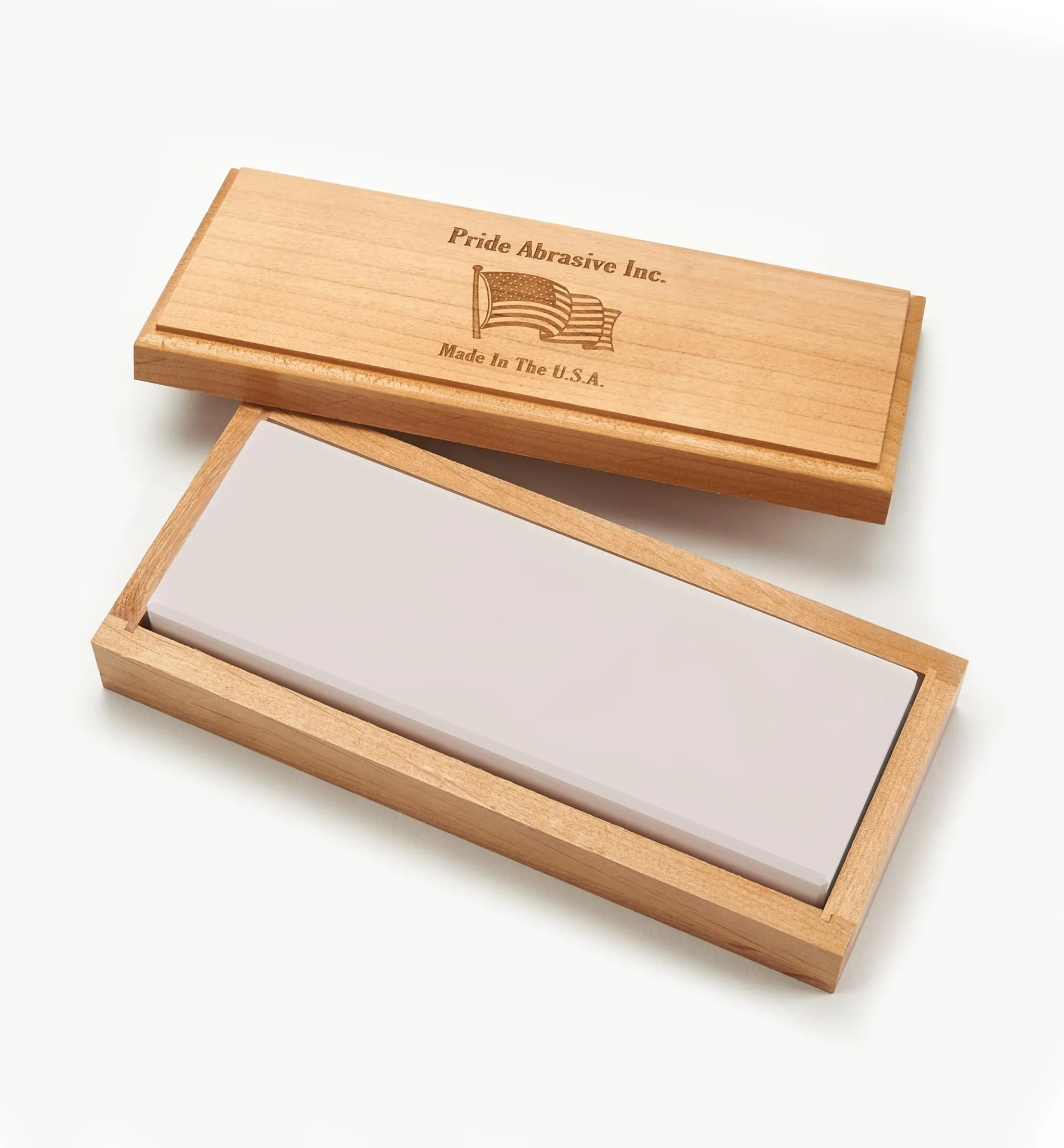 Pride Abrasive Ceramic Water Stones With Wooden Box