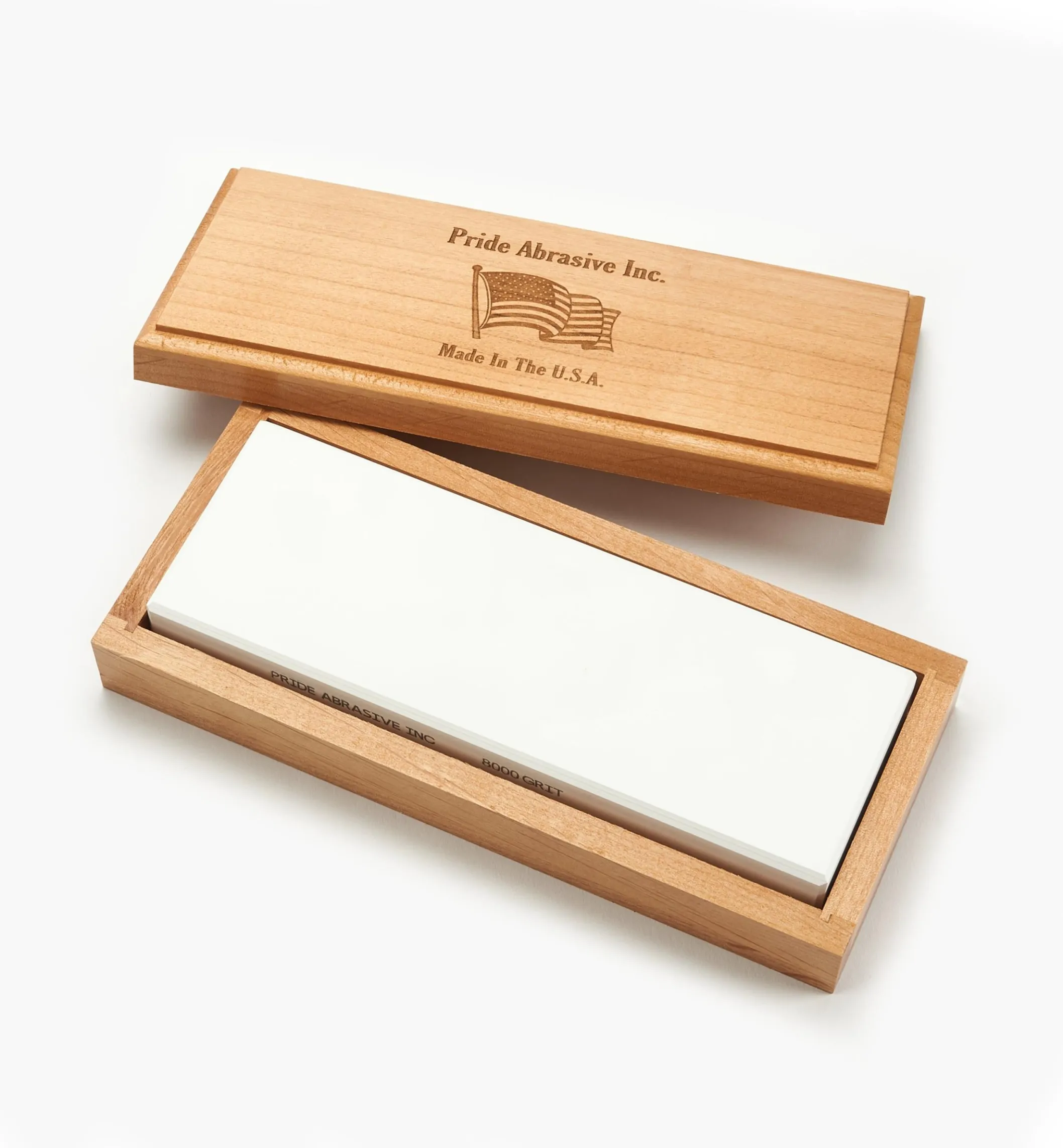 Pride Abrasive Ceramic Water Stones With Wooden Box