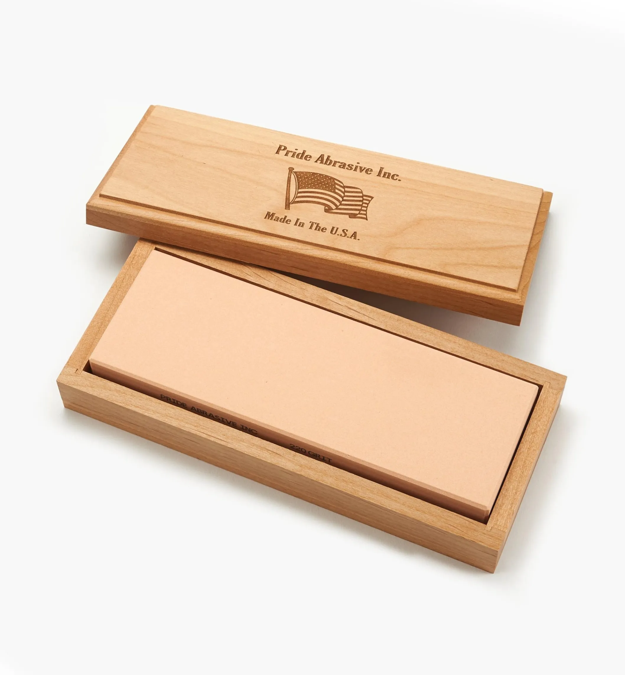 Pride Abrasive Ceramic Water Stones With Wooden Box