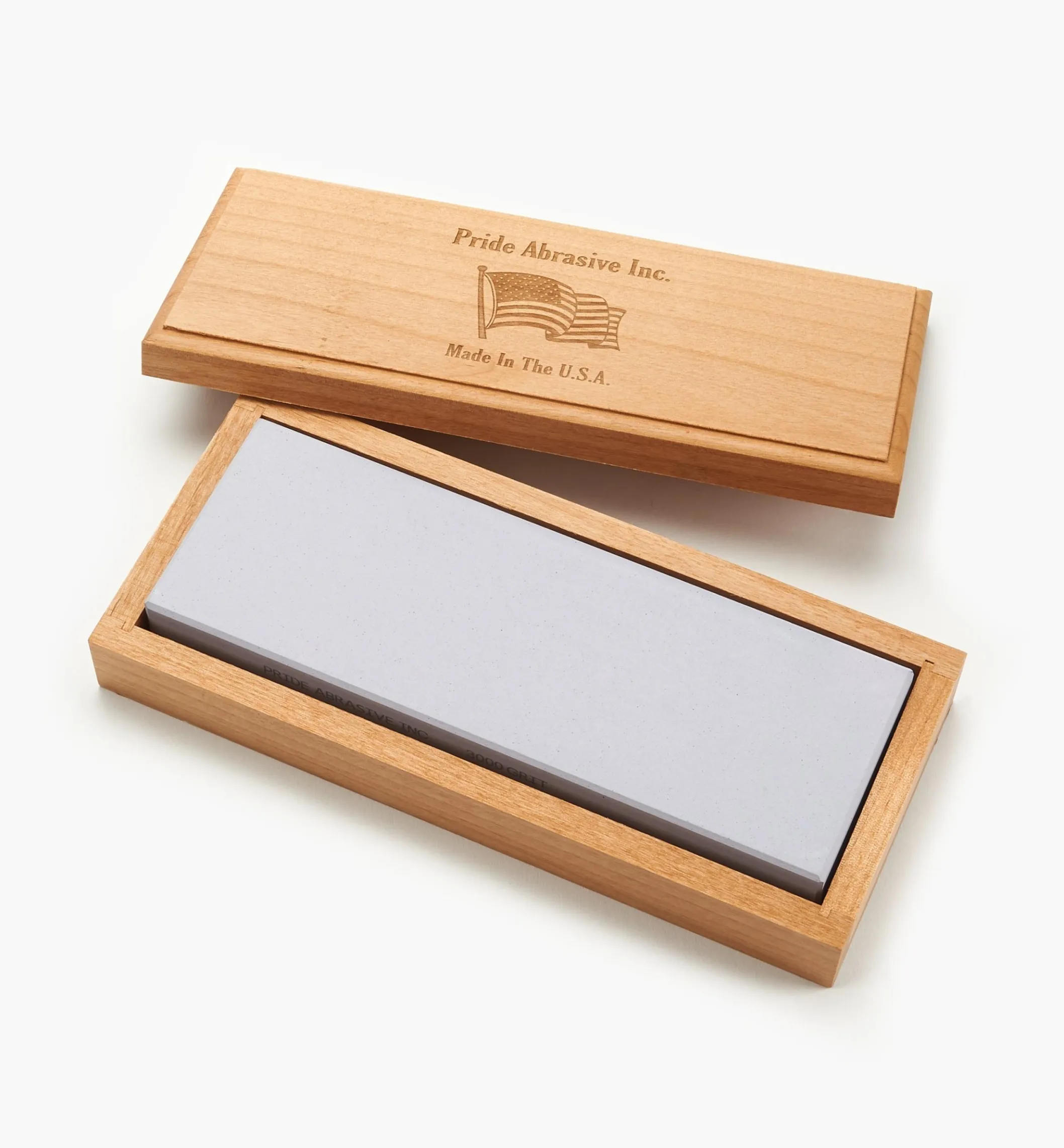 Pride Abrasive Ceramic Water Stones With Wooden Box