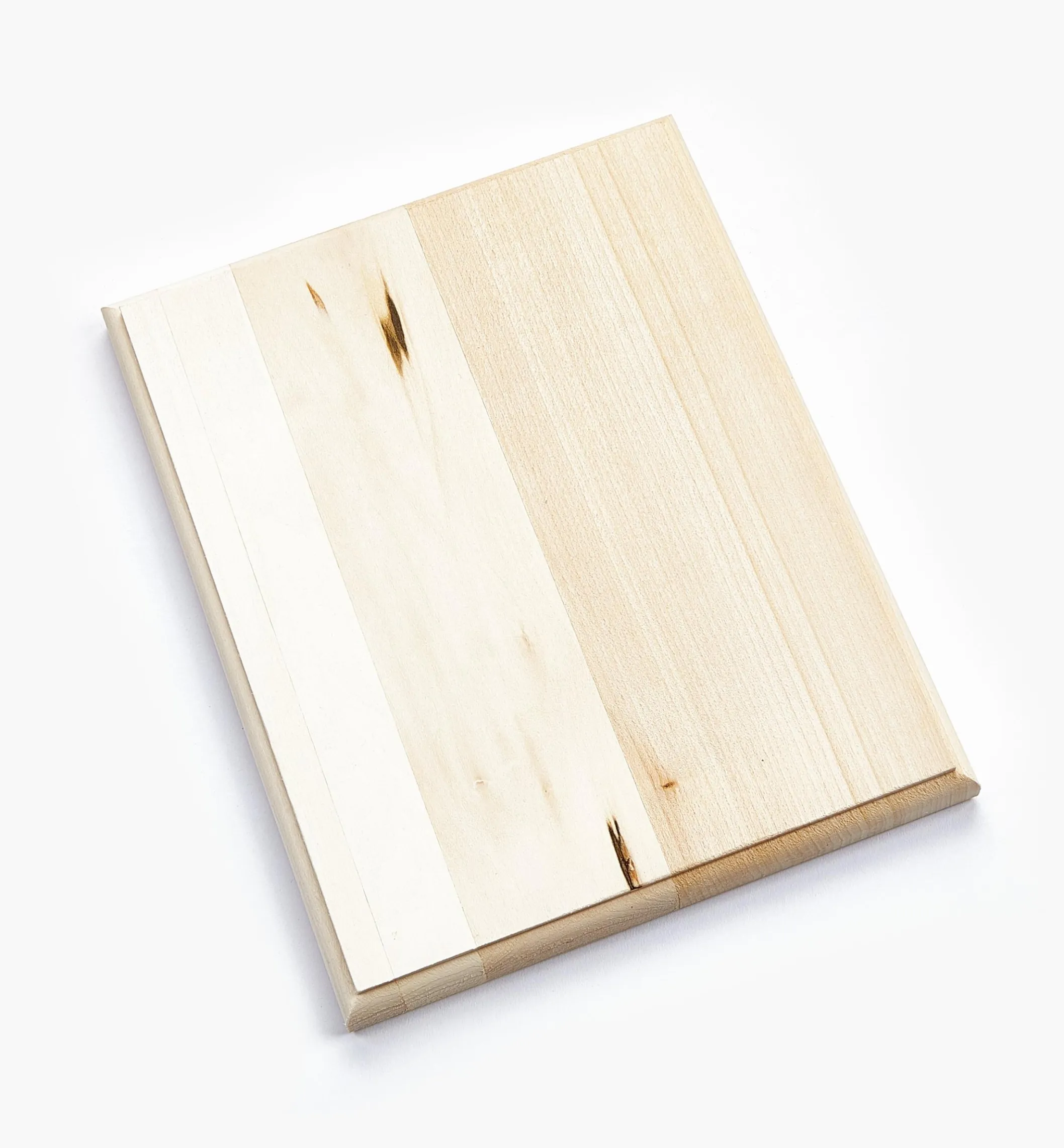 Profiled-Edge Rectangular Basswood Plaques