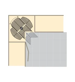 Pull-Out Corner Carousel